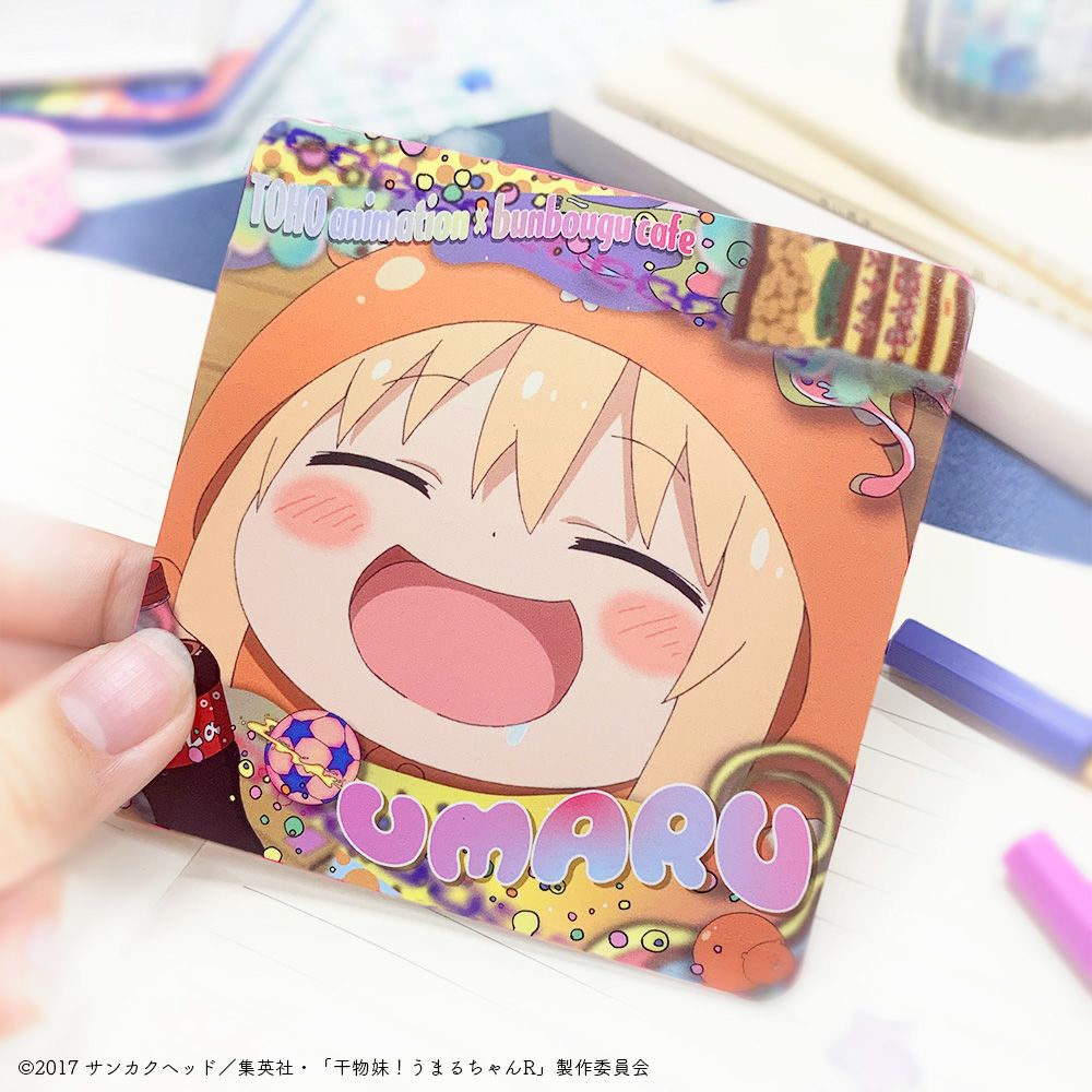 TOHO animation×文房具カフェ 干物妹！うまるちゃん コースター