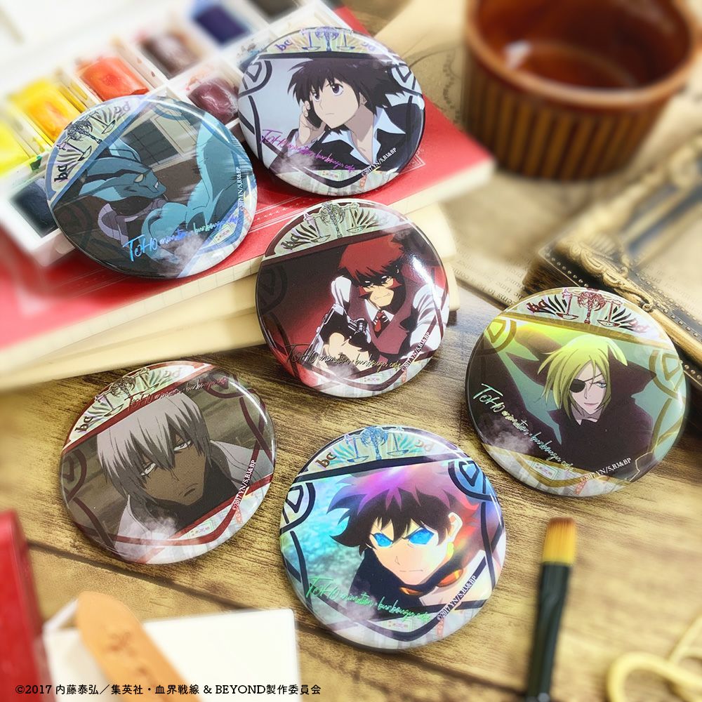 血界戦線&BEYOND スティーブン 丸缶バッジ2個 スクエア缶バッジ1個 血界戦線&BEYOND スティーブン 丸缶バッジ2個 スクエア缶バッジ1個 血