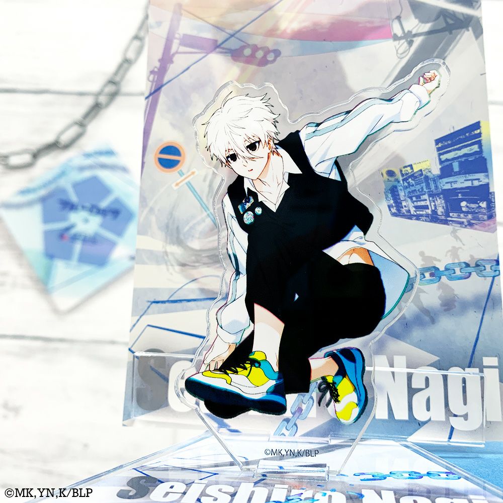 ブルーロック×文房具カフェ エゴストリートモチーフ ジオラマアクリル