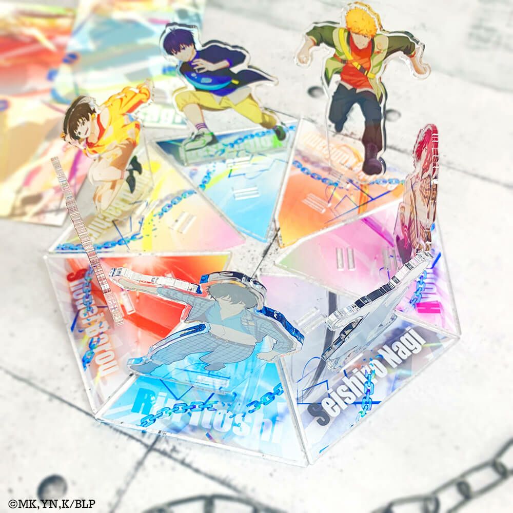 ブルーロック×文房具カフェ エゴストリートモチーフ ジオラマアクリル