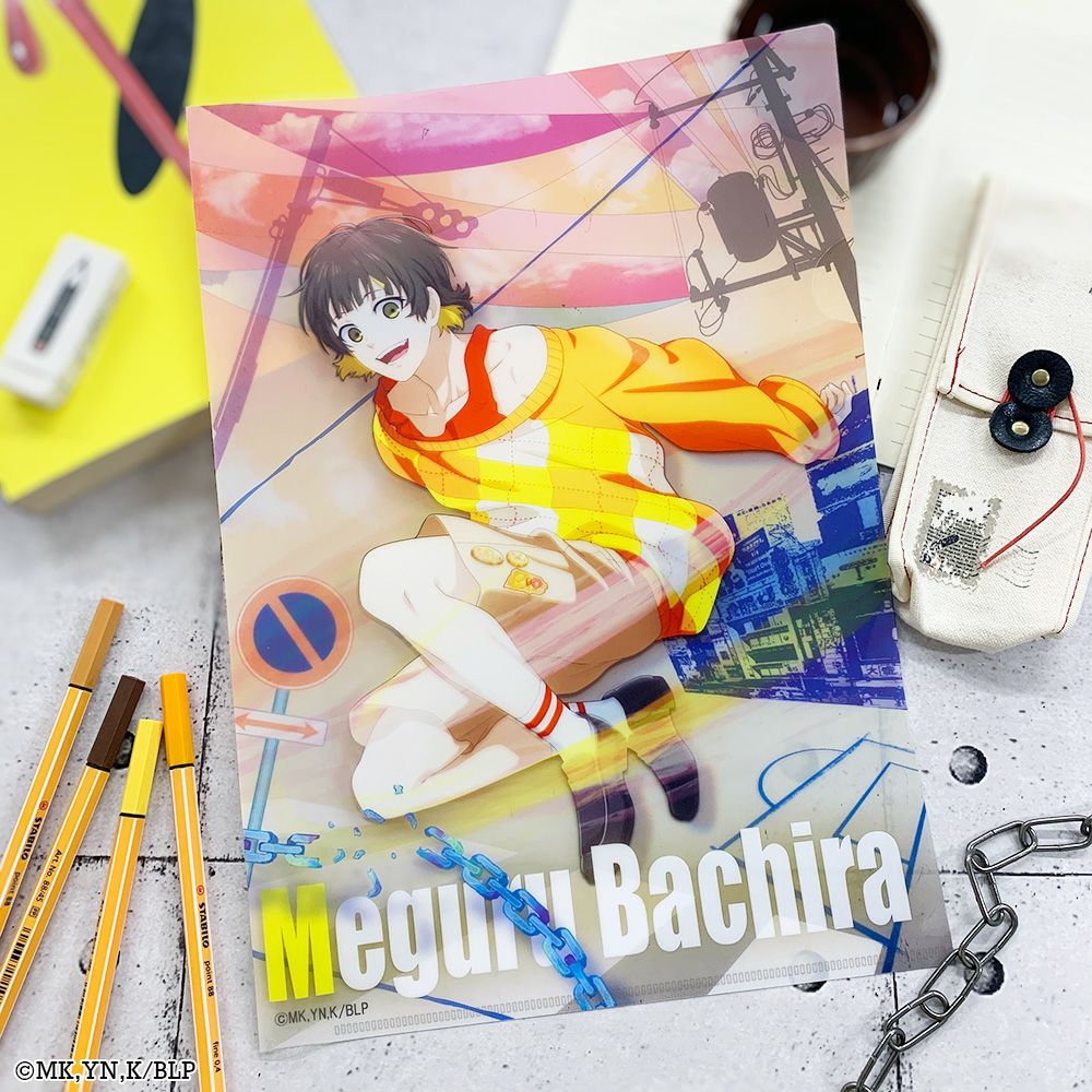 ブルーロック×文房具カフェ エゴストリートモチーフ クリアファイル 蜂