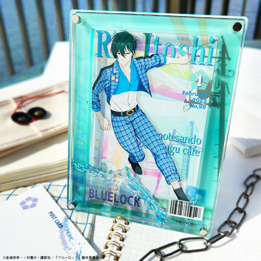 ブルーロック×文房具カフェ アクリルフレーム 糸師凛 | 文房具カフェ