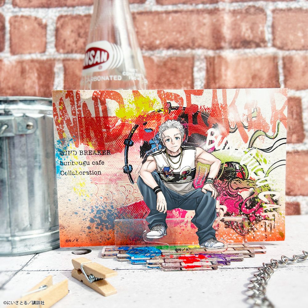 WIND BREAKER NIPPONウォールアートモチーフ ジオラマアクリルスタンド