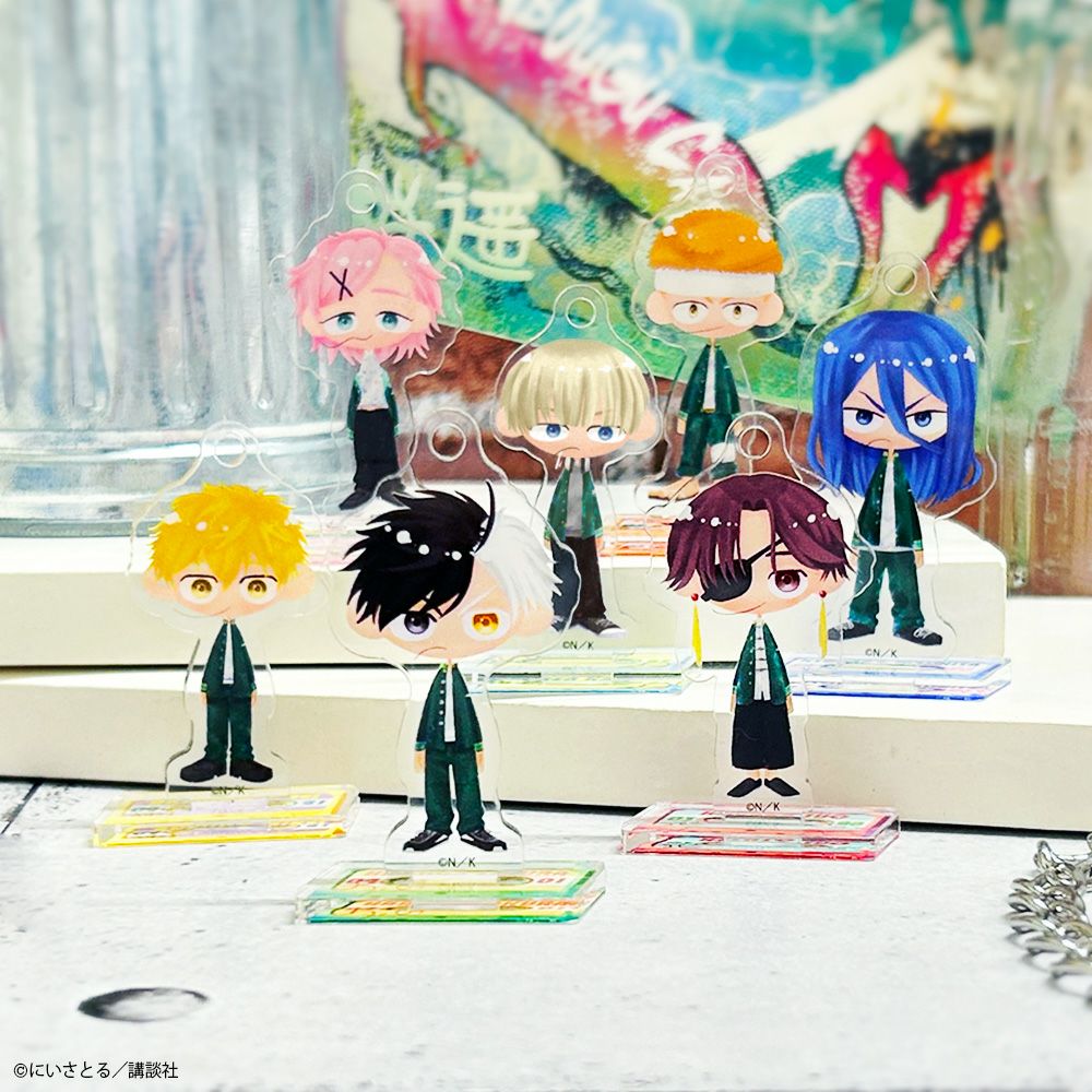 WIND BREAKER 文房具カフェ 絵チュード アクキー描き下ろし WIND BREAKER 文カフェ絵チュード アクリルキーホルダー ランダム販売