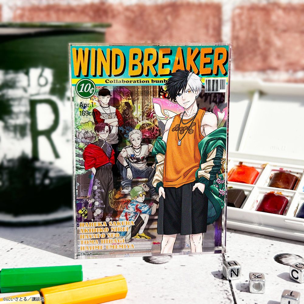 WIND BREAKER 海外コミックモチーフ アクリルブロック 桜 遥 | 文房具