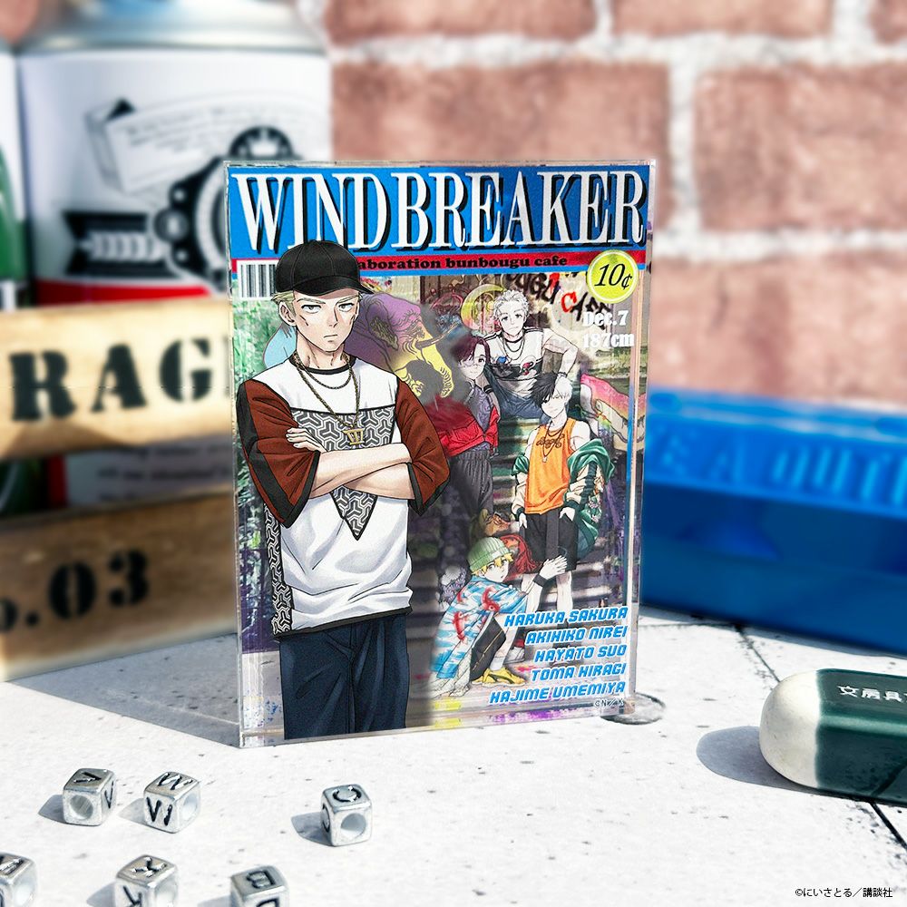 WIND BREAKER 海外コミックモチーフ 缶バッジ 桐生 三輝 | 文房具