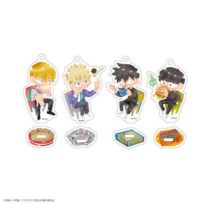 モブサイコ100×文房具カフェ アクリルブロック 霊幻新隆 | 文房具 