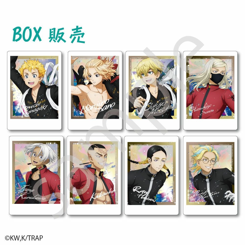 東京リベンジャーズ×文房具カフェ 春時雨モチーフ 描き下ろし缶バッジ