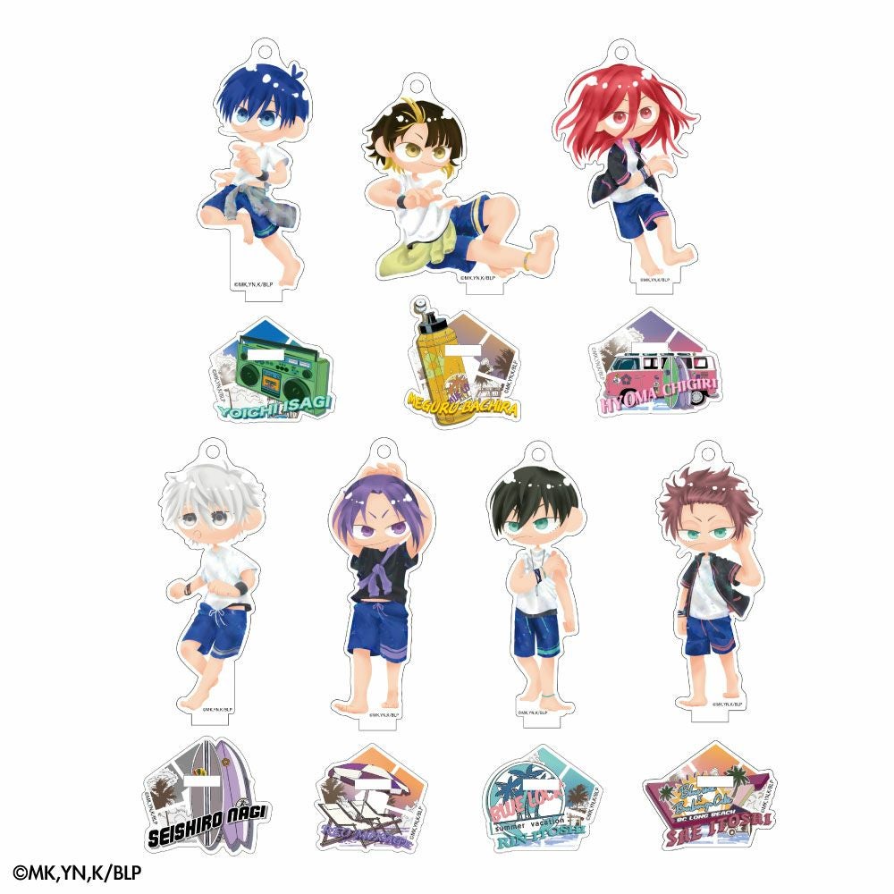 ブルーロック×文房具カフェ 文カフェ絵チュード シーサイドモチーフ