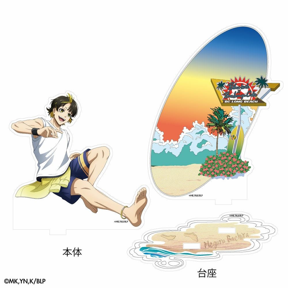 ブルーロック×文房具カフェ シーサイドモチーフ ジオラマアクリル