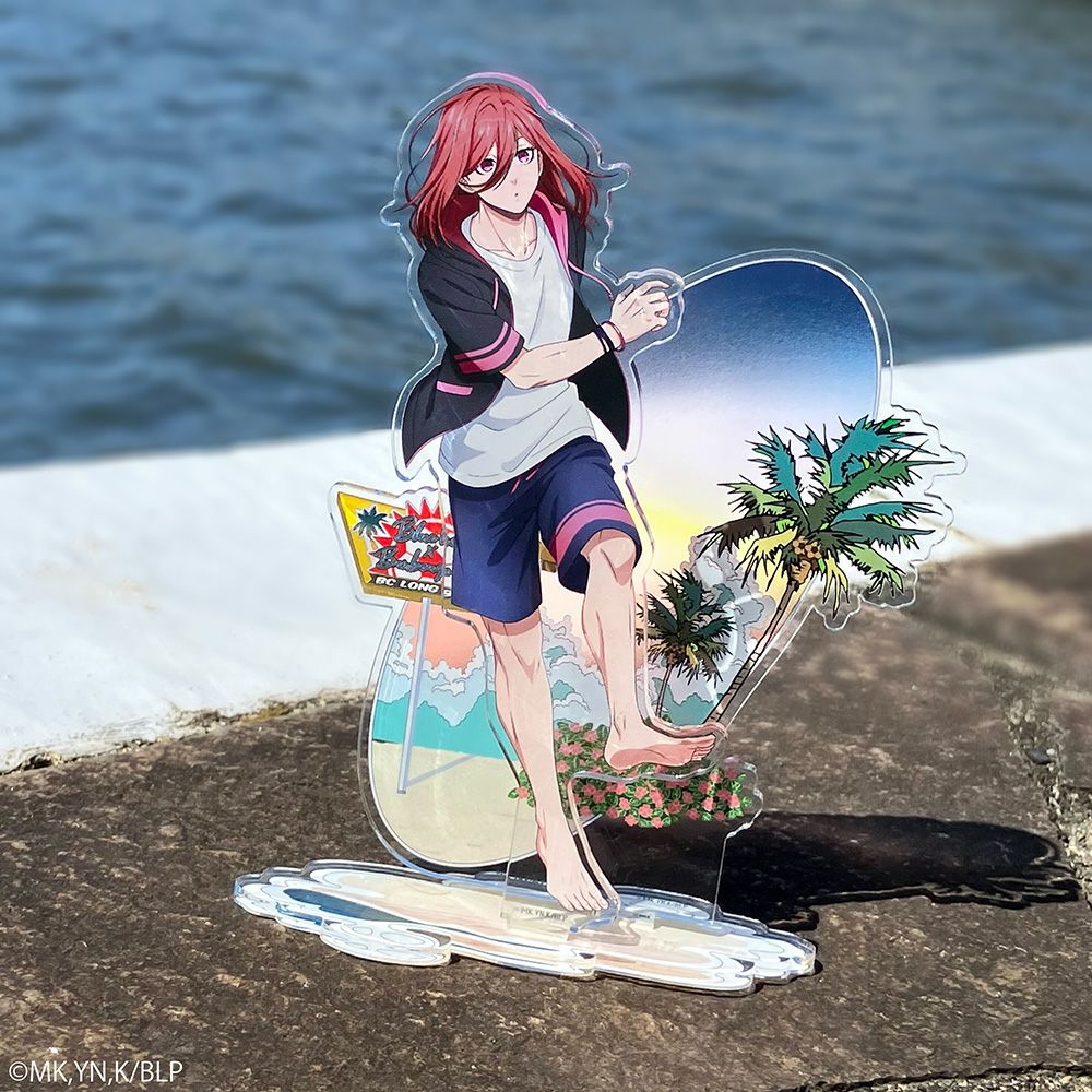 ブルーロック×文房具カフェ シーサイドモチーフ ジオラマアクリル