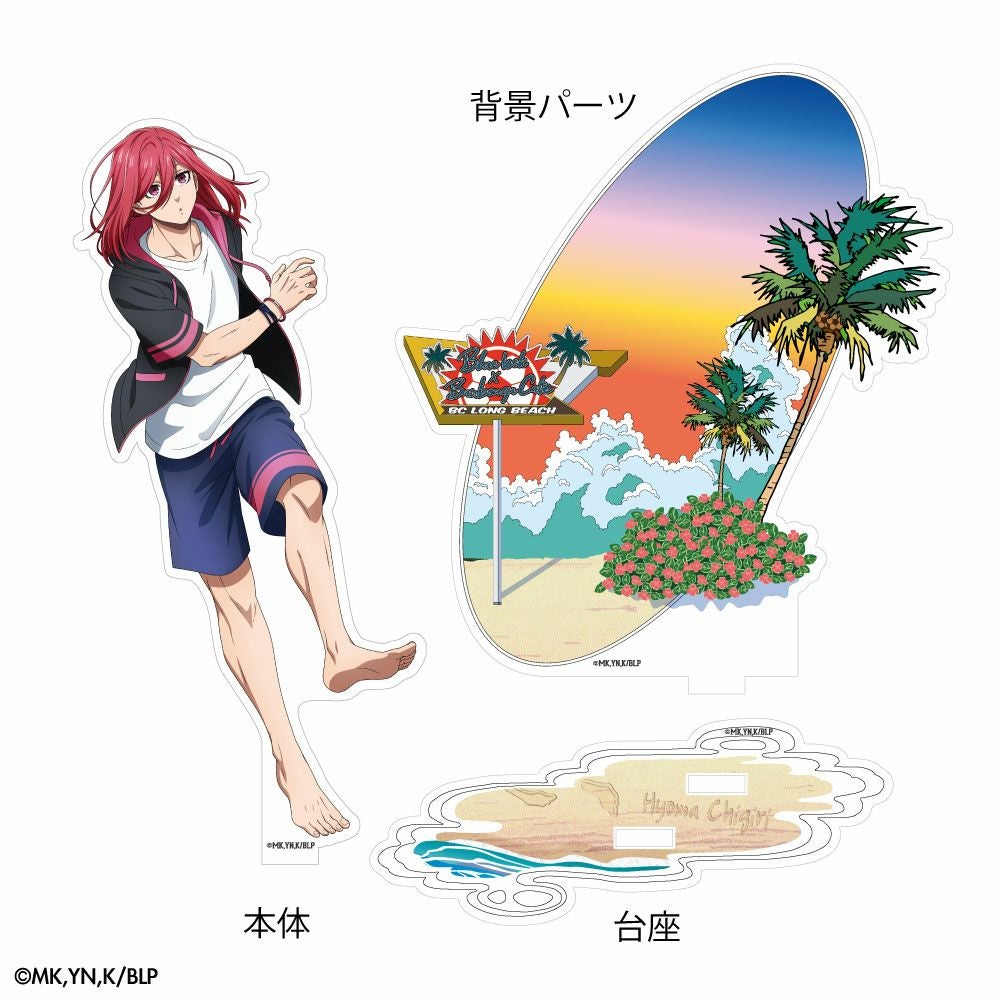 ブルーロック×文房具カフェ シーサイドモチーフ ジオラマアクリル