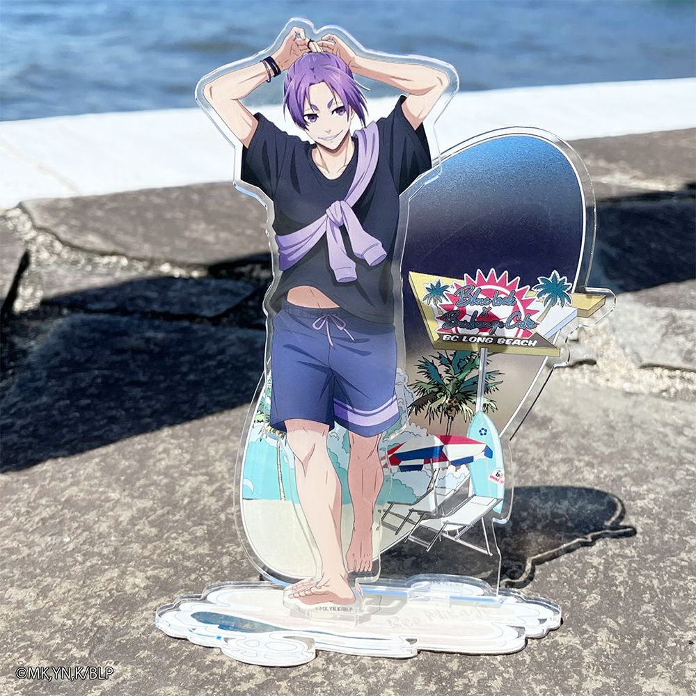 ブルーロック×文房具カフェ シーサイドモチーフ ジオラマアクリル