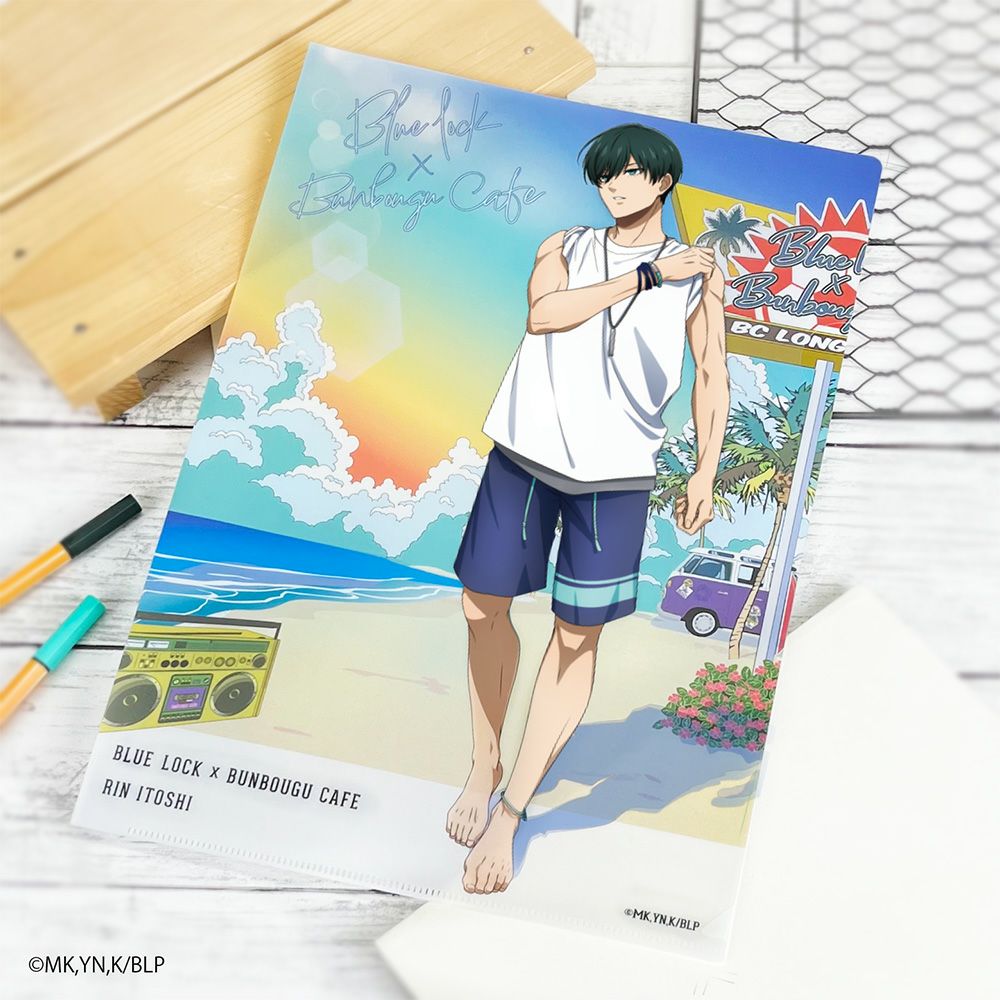 ブルーロック×文房具カフェ シーサイドモチーフ アクリルフレーム 糸師