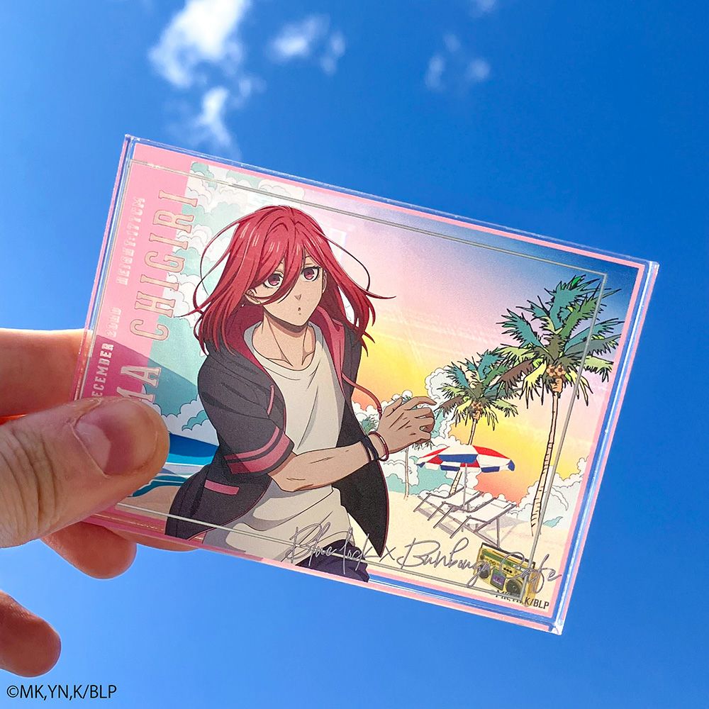 ブルーロック×文房具カフェ シーサイドモチーフ アクリルブロック 千切