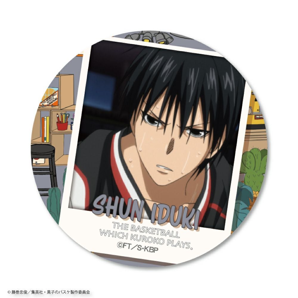 黒子のバスケ×文房具カフェ カフェポスターモチーフ 缶バッジ 伊月 俊