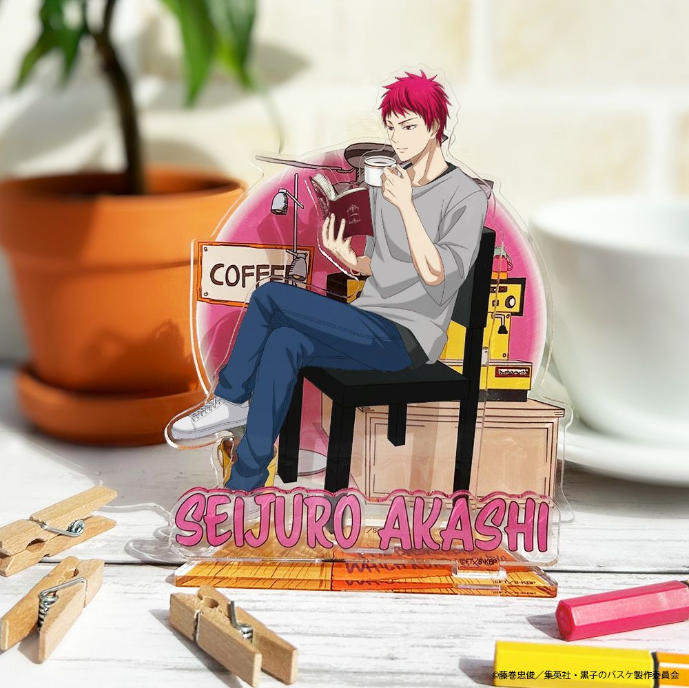 黒子のバスケ×文房具カフェ カフェインテリアモチーフ ジオラマ