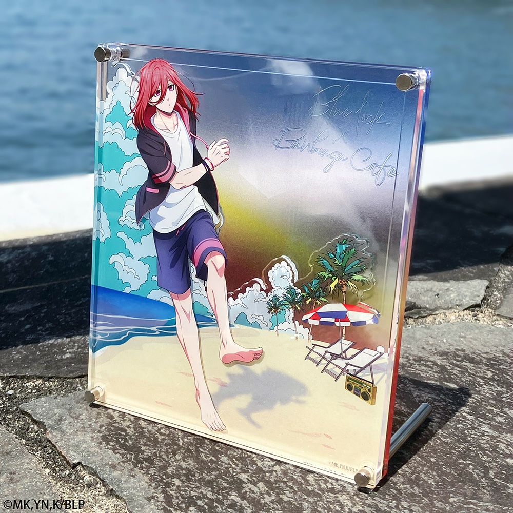 ブルーロック×文房具カフェ エゴストリートモチーフ クリアファイル