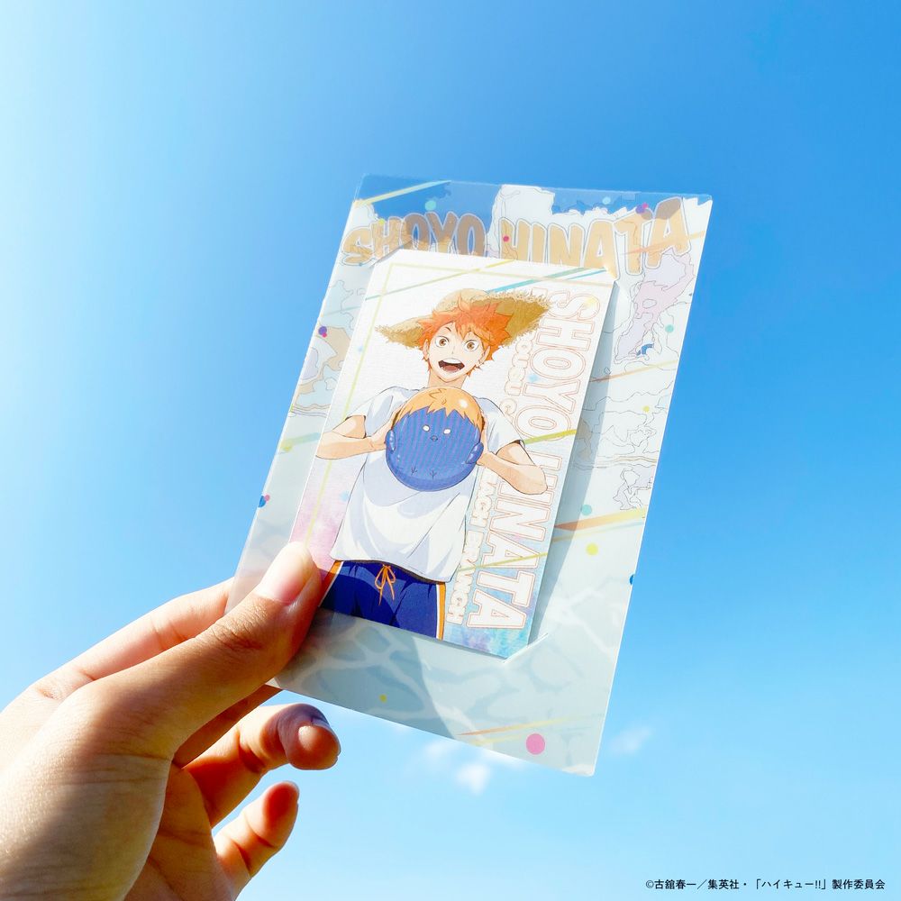 ハイキュー!!×文房具カフェ カラービーチモチーフ フレーム付き