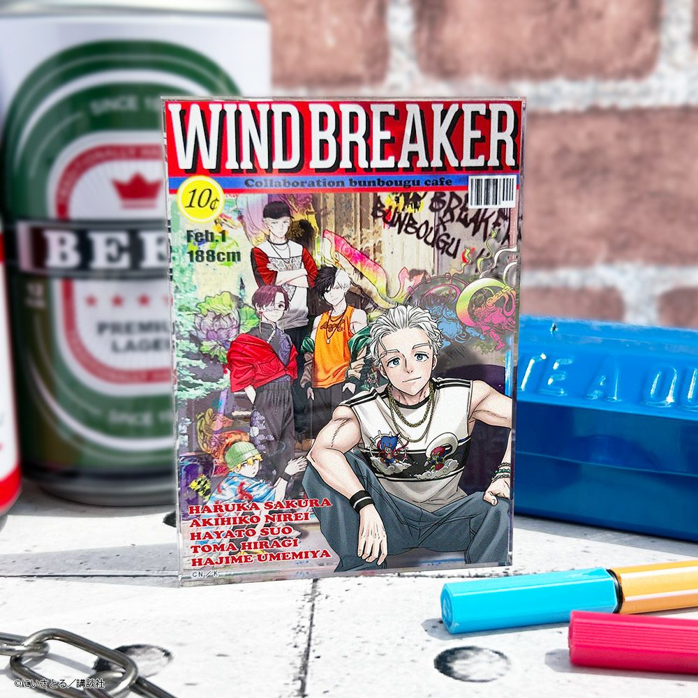 WIND BREAKER 海外コミックモチーフ アクリルブロック 梅宮 一