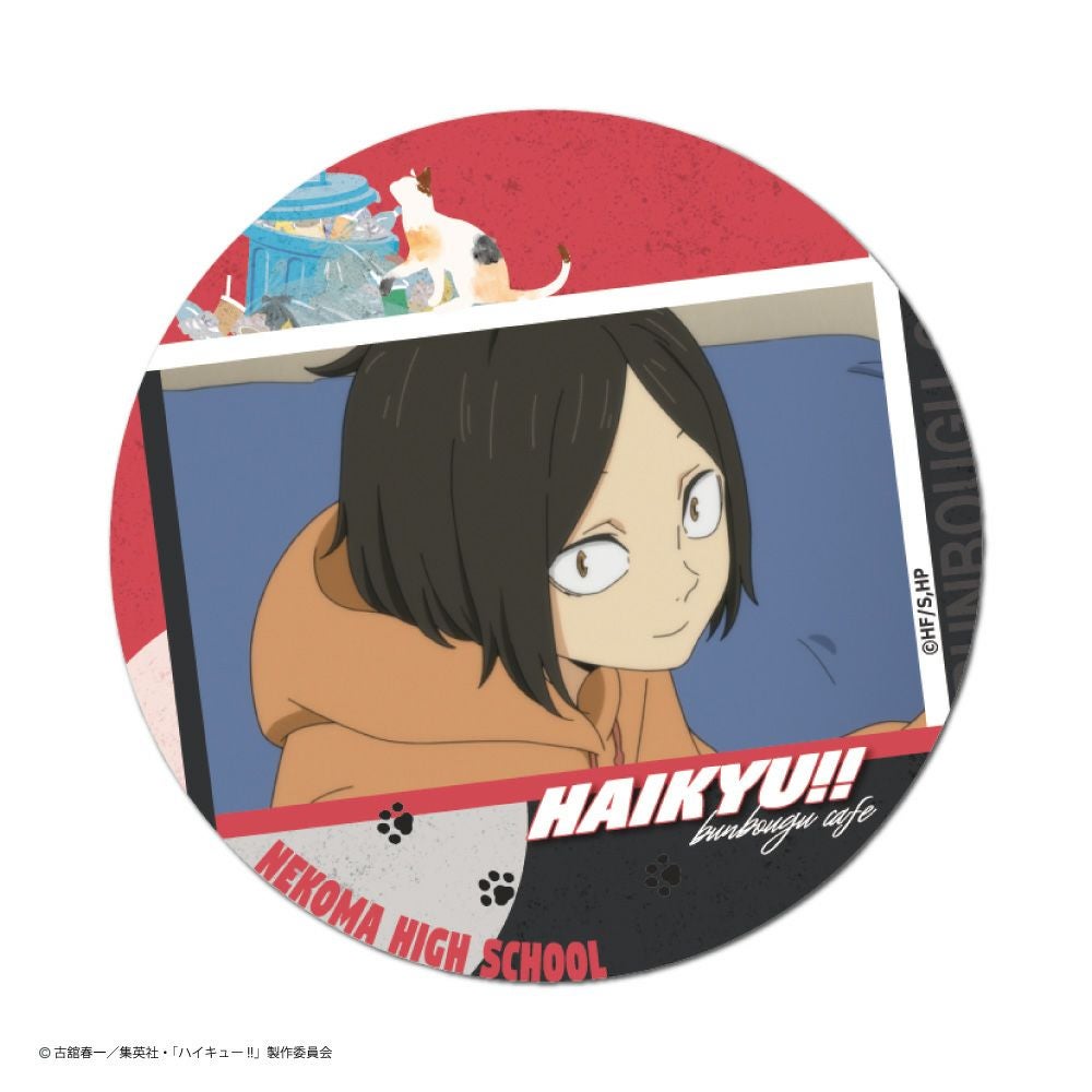 ハイキュー!!・文房具カフェ Excellent scene 缶バッジ 孤爪研磨(幼少