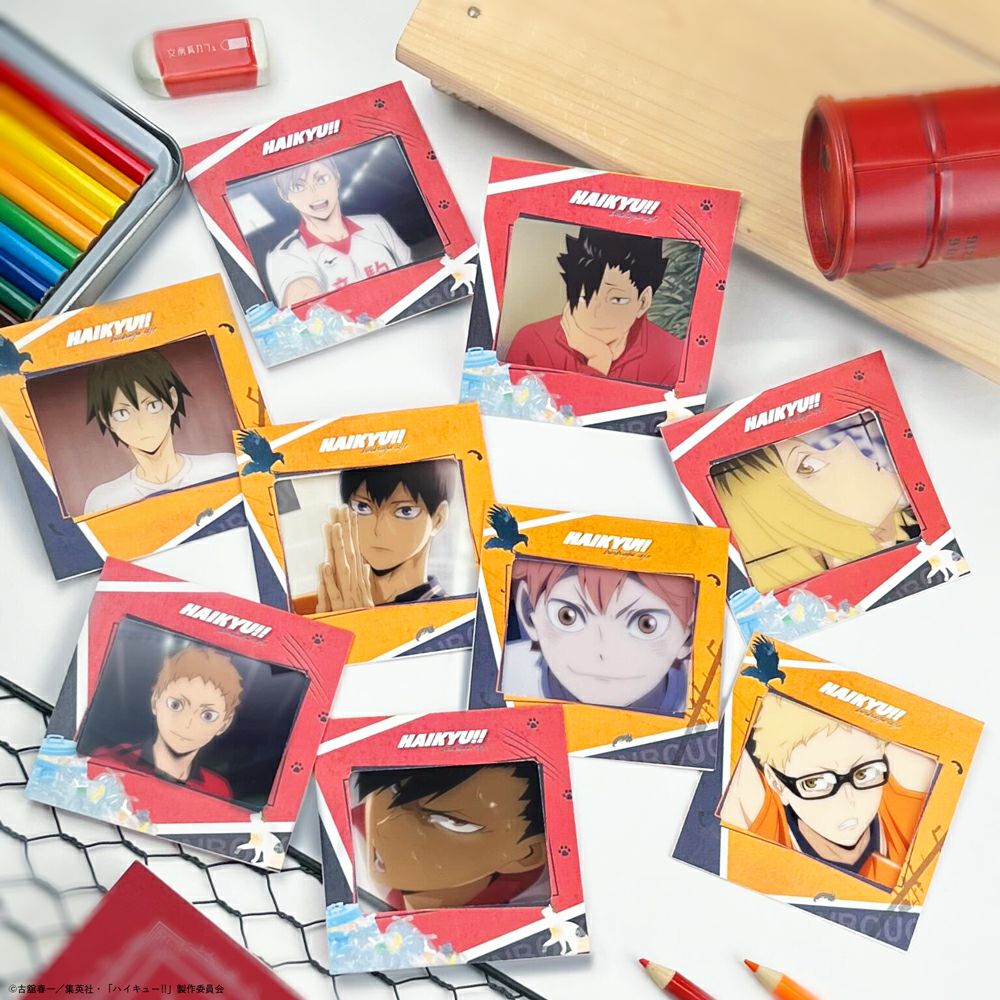 ハイキュー!!・文房具カフェ Excellent scene 缶バッジ 黒尾鉄朗