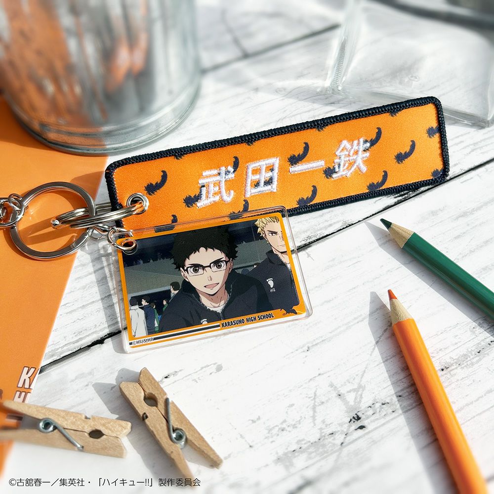 ハイキュー!!・文房具カフェ Excellent scene 缶バッジ 黒尾鉄朗