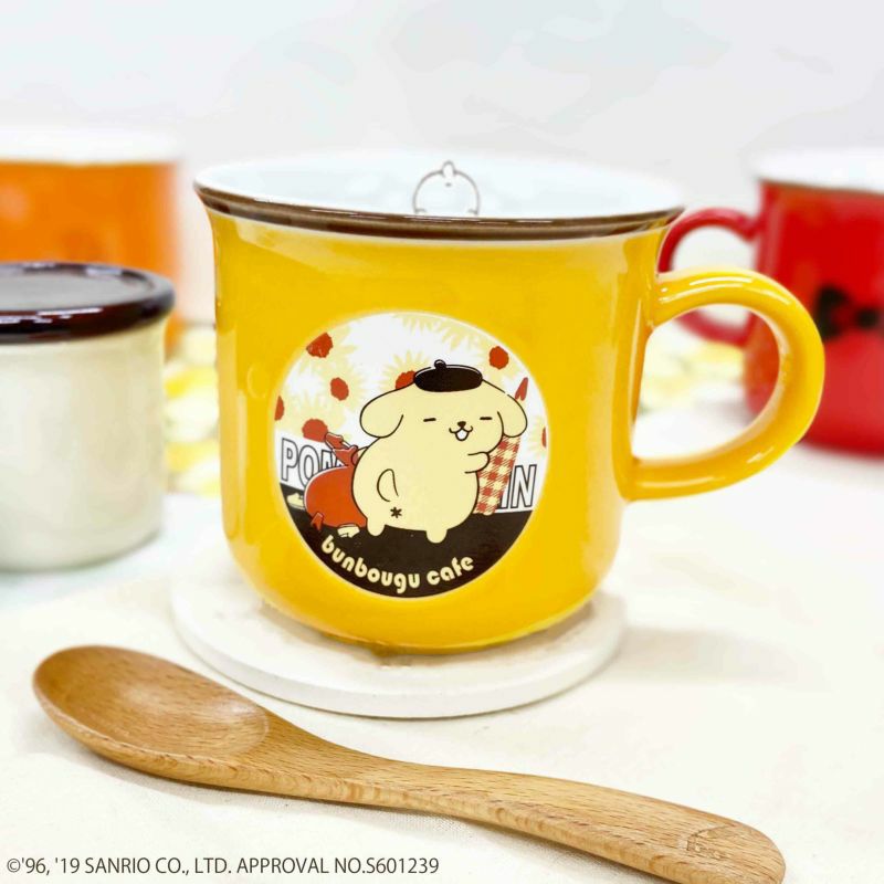 牛乳キャップモチーフ マグカップ ポムポムプリン | 文房具カフェ