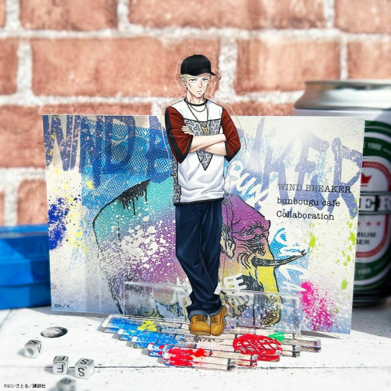 WIND BREAKER 海外コミックモチーフ 缶バッジ 柊 登馬 | 文房具カフェ