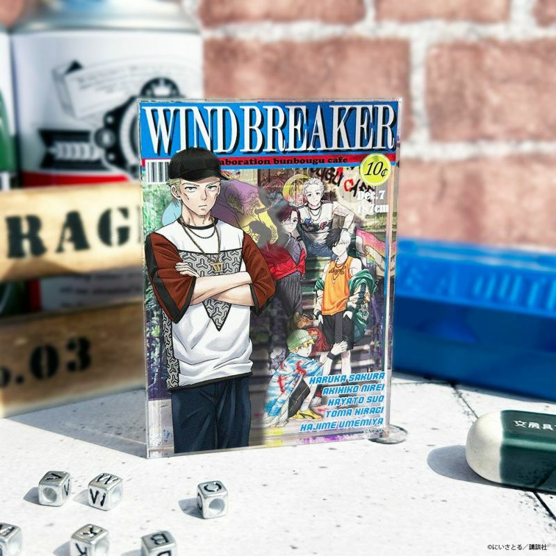 WIND BREAKER 海外コミックモチーフ 缶バッジ 梶 蓮 | 文房具カフェ