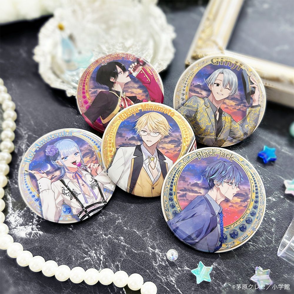 黒子のバスケ×文房具カフェ カフェインテリアモチーフ 描き下ろし缶