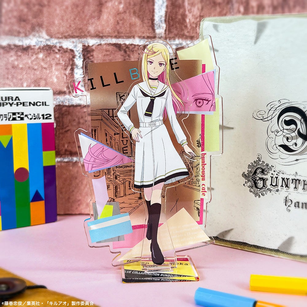天国大魔境 文房具カフェ コラボ 特典 コースター キルコ マル キルアオ×文房具カフェ クラフトモチーフ 場面写コースター ランダム