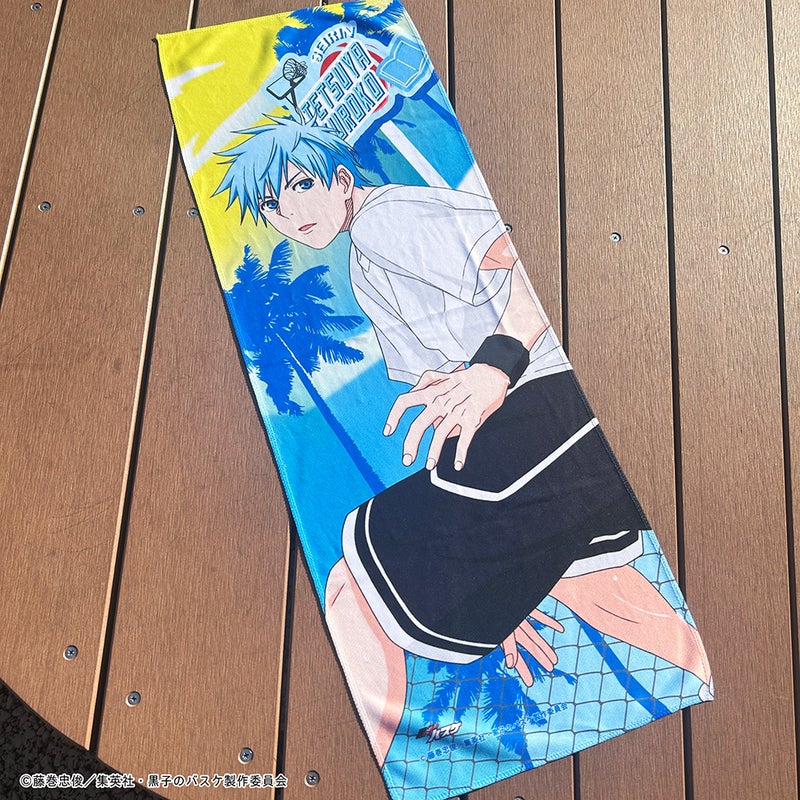 Kuroko's Basketball x Stationery Cafe Tropical Summer Motif Ice Towel Kuroko Tetsuya